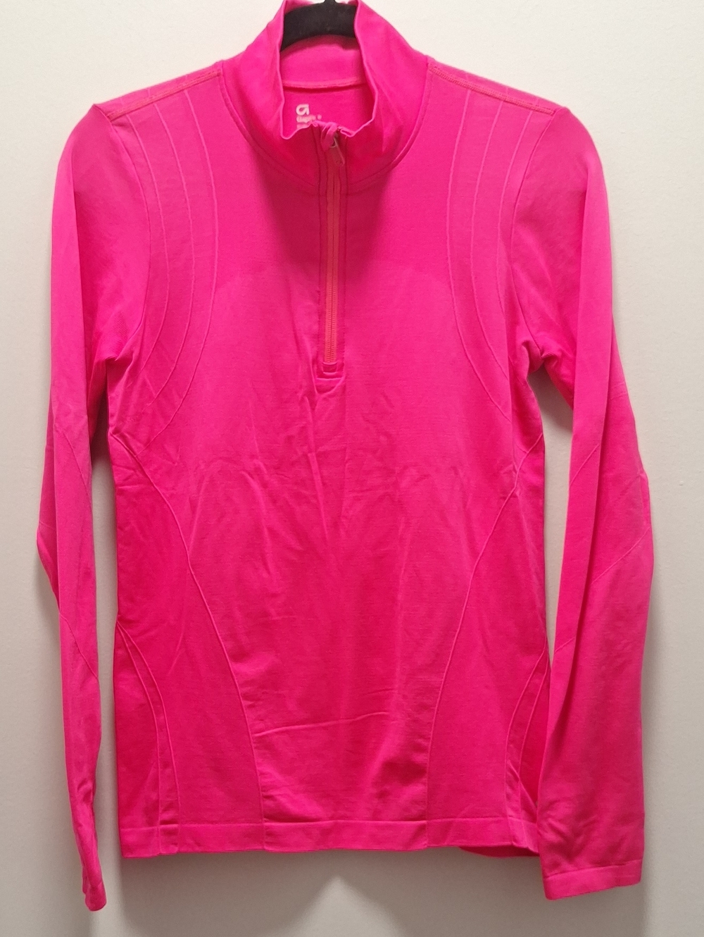 NWOT GapFit Quarter Zip Performance Top | Hot Pink | Medium